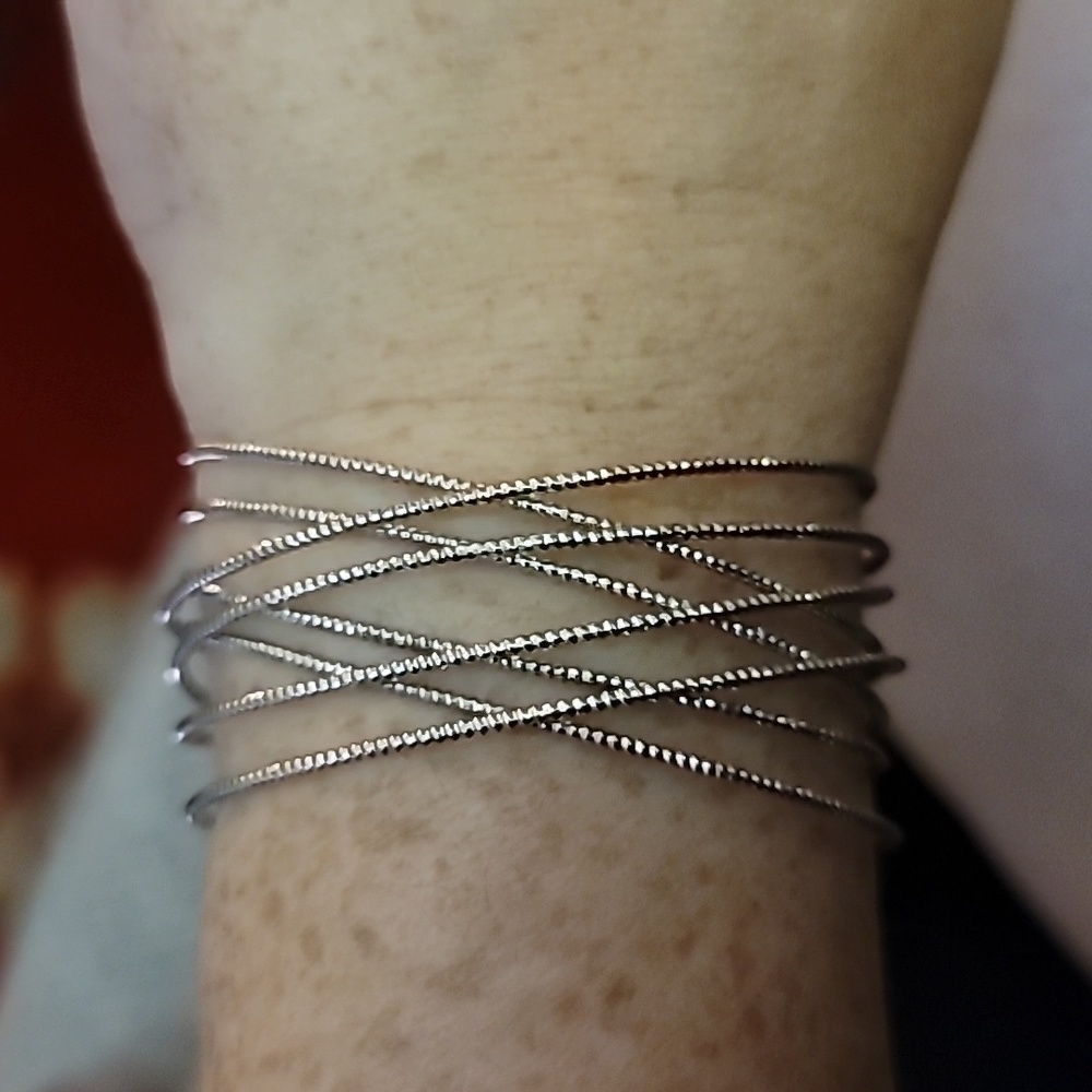 Wire Cuff Bracelet (20)